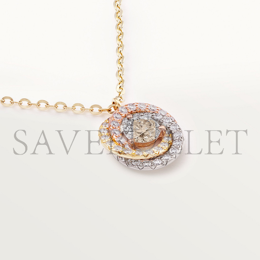 CARTIER TRINITY PENDANT, BRILLIANT-CUT DIAMOND, PAVED B7224807